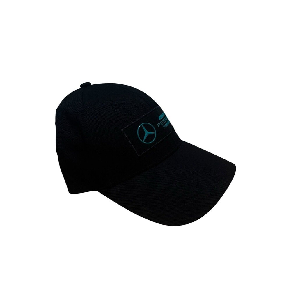 NWT Adidas Mercedes AMG Petronas Formula One Team Hat Cap Black F1 - Picture 2 of 6